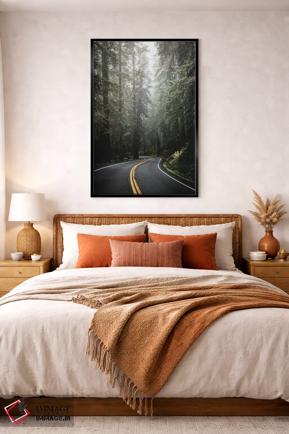 تابلو دکوراتیو انقلاب جنگلی پارک ملی ردوود اثر نیچر مجیک - D3B