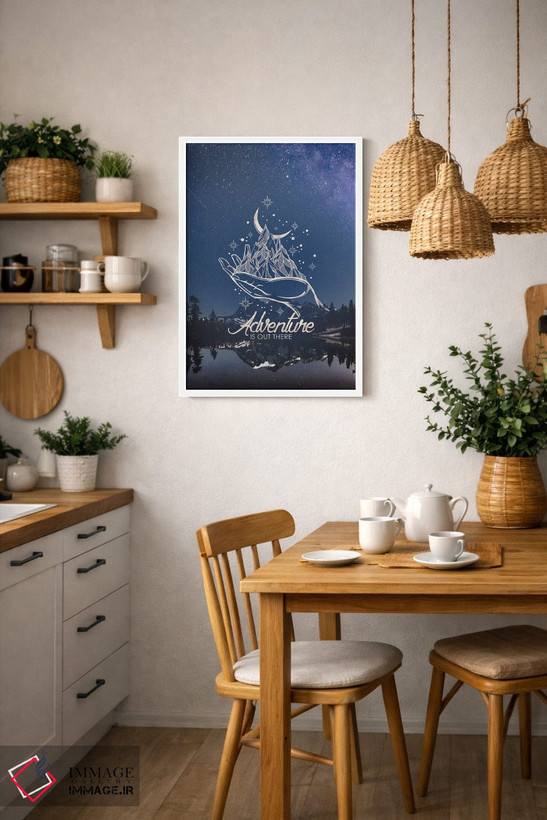 تابلو دکوراتیو ماجراجویی در دل طبیعت کوه شاکسن، واشنگتن اثر نیچر مجیک - D3W