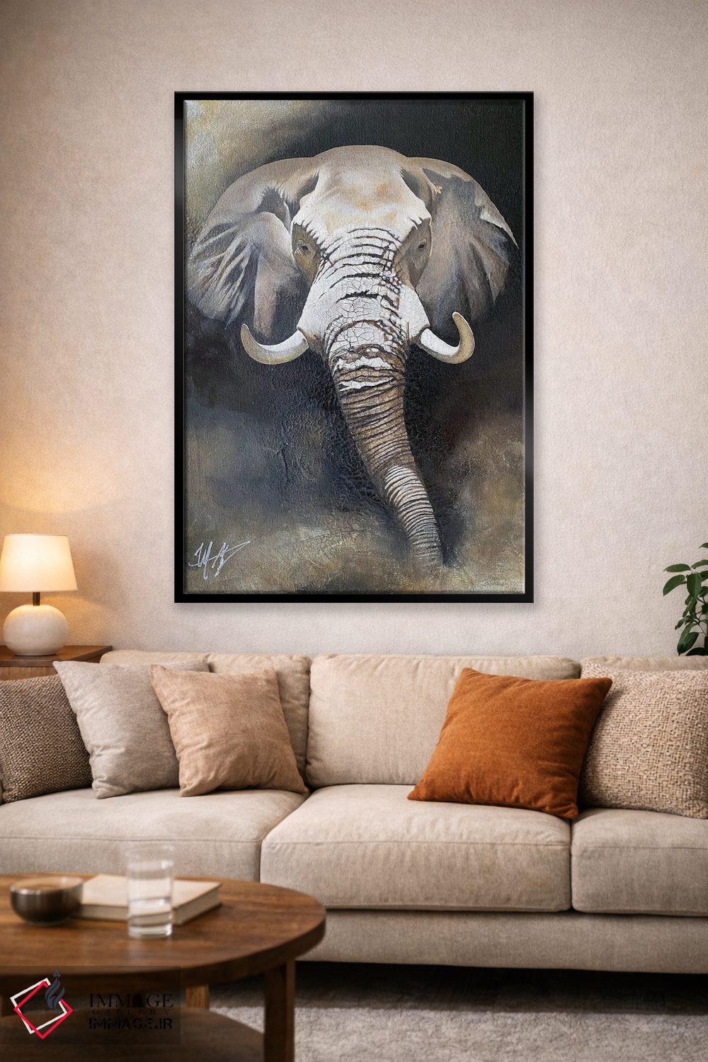 تابلو دکوراتیو سرزمین مادر اثر مایکل گلدزوایگ - D1B