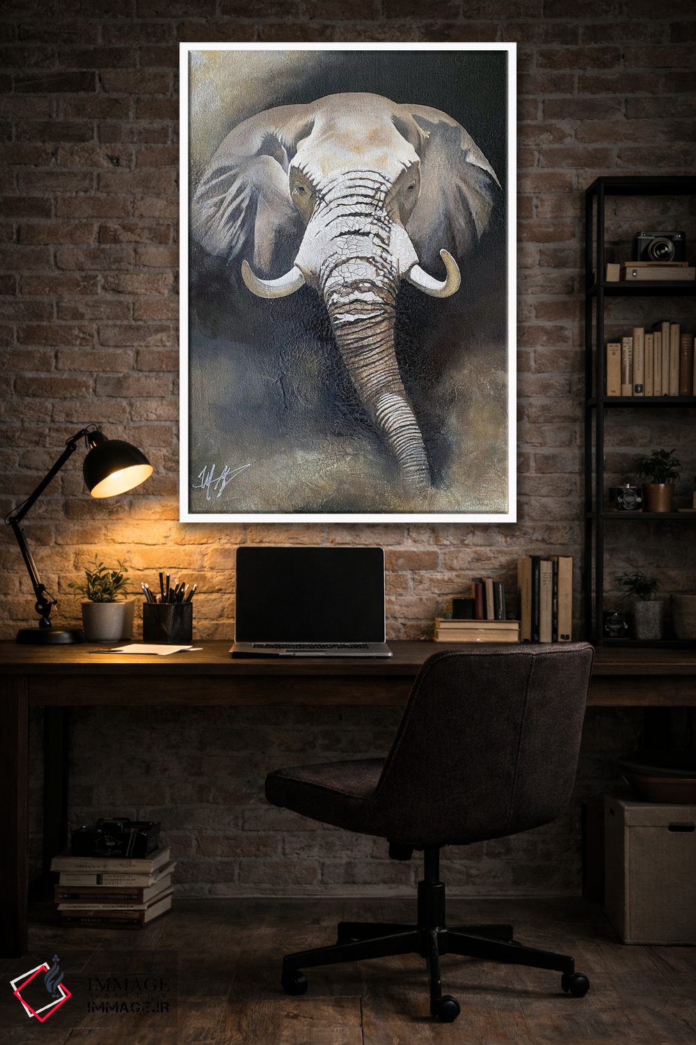 تابلو دکوراتیو سرزمین مادر اثر مایکل گلدزوایگ - D3W