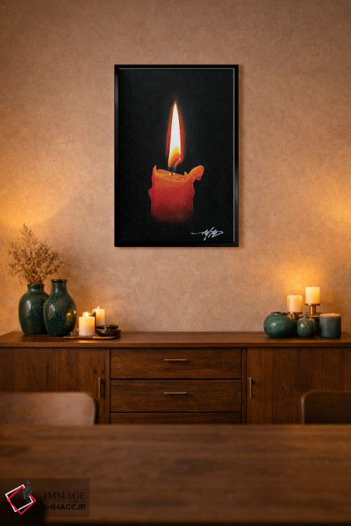 تابلو دکوراتیو نور راهنما اثر مایکل گلدزوایگ - D2B