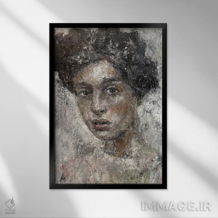 تابلو دکوراتیو توس ۸ اثر مارگاریتا ایوانوا - نمای قابدار مشکی