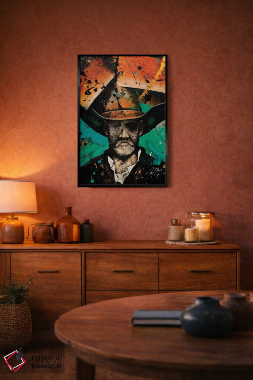 تابلو دکوراتیو کابوی اثر مایکل گلدزوایگ - D5B