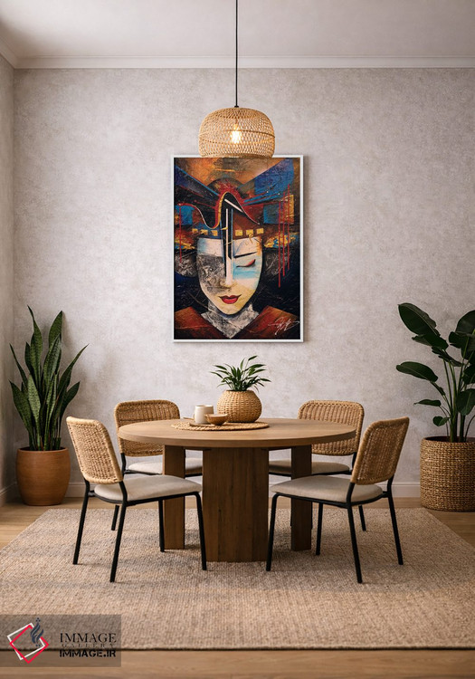 تابلو دکوراتیو خاطرات یک گیشا اثر مایکل گلدزوایگ - D2W