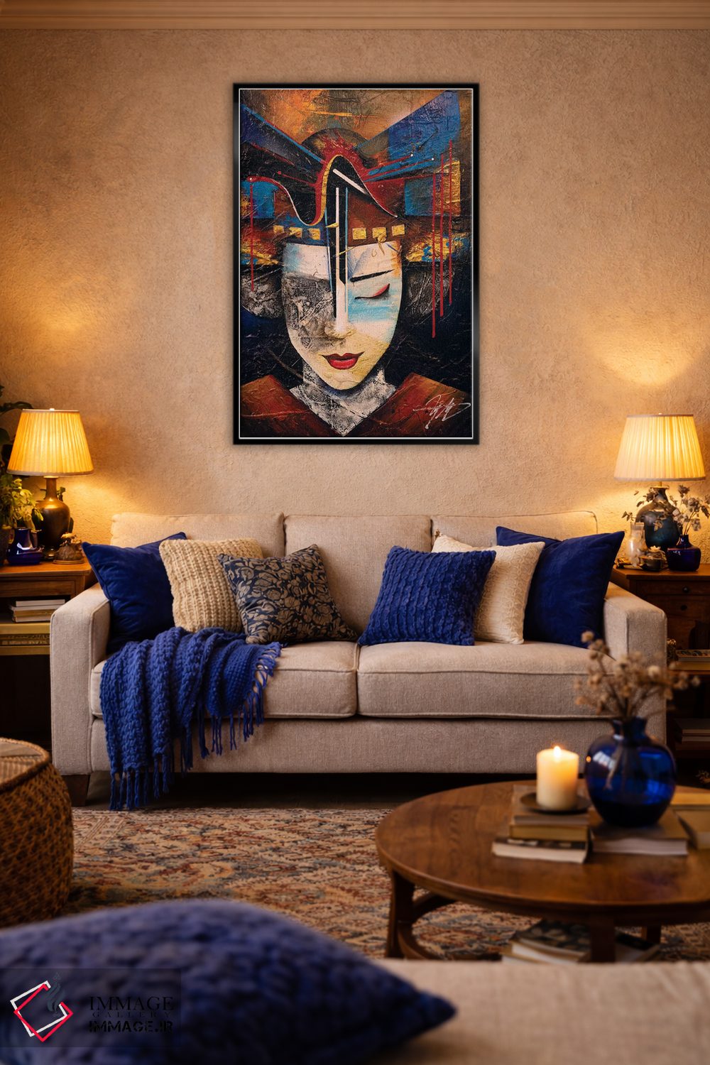 تابلو دکوراتیو خاطرات یک گیشا اثر مایکل گلدزوایگ - D3B