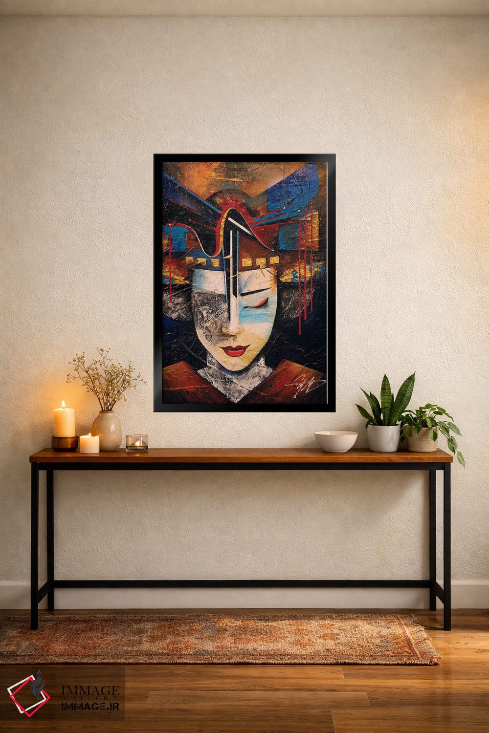 تابلو دکوراتیو خاطرات یک گیشا اثر مایکل گلدزوایگ - D4B