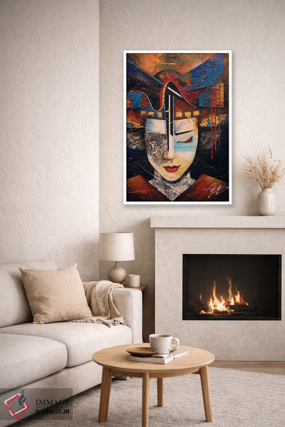 تابلو دکوراتیو خاطرات یک گیشا اثر مایکل گلدزوایگ - D5W