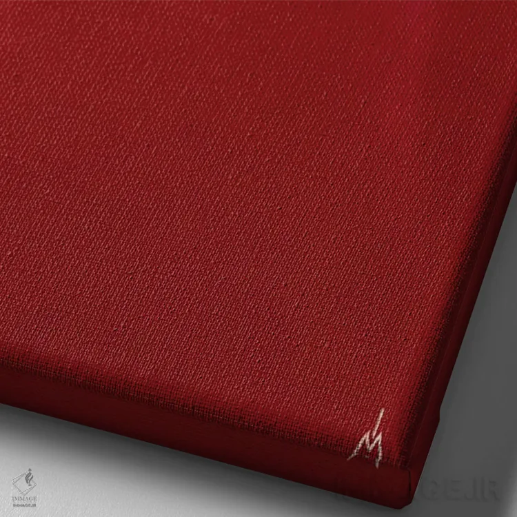 تابلو دکوراتیو قایم موشک اثر مارگاریتا ایوانوا - نمای نزدیک بافت بوم