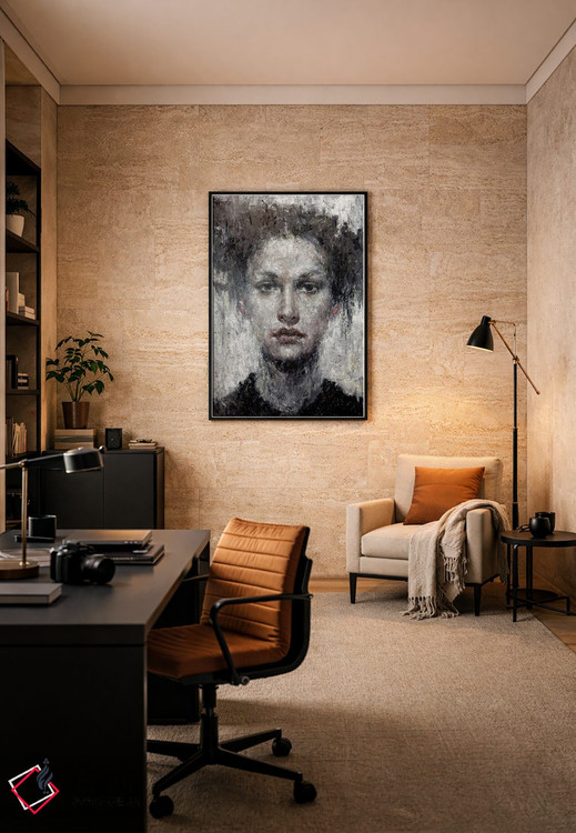 تابلو دکوراتیو درخت توس اثر مارگاریتا ایوانوا - D6B