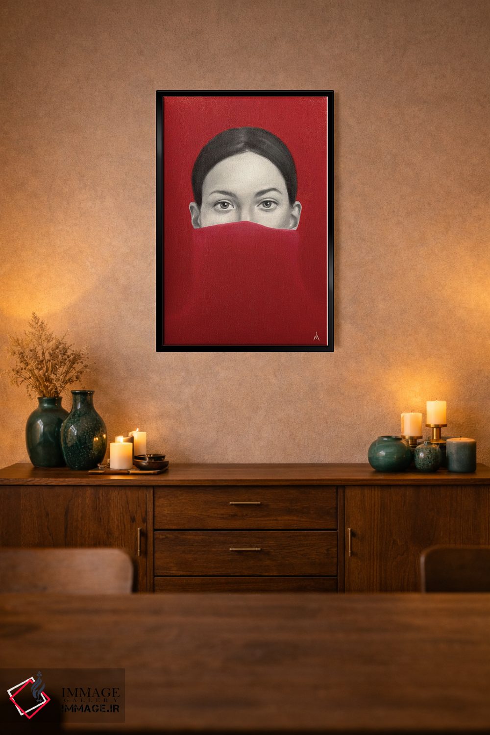 تابلو دکوراتیو قایم موشک اثر مارگاریتا ایوانوا - D2B