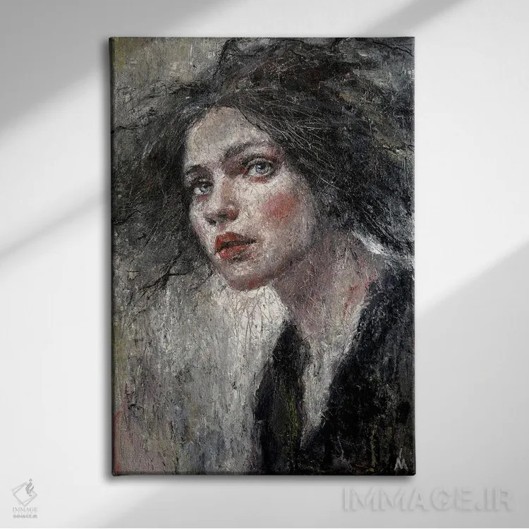 تابلو دکوراتیو توس ۹ اثر مارگاریتا ایوانوا - نمای روبهرو روی دیوار