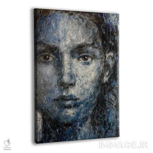 تابلو دکوراتیو توس ماه آبی اثر مارگاریتا ایوانوا - نمای پرسپکتیو محصول