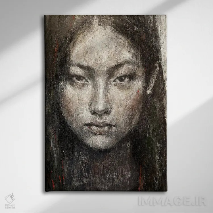 تابلو دکوراتیو توس ۱۰ اثر مارگاریتا ایوانوا - نمای روبهرو روی دیوار