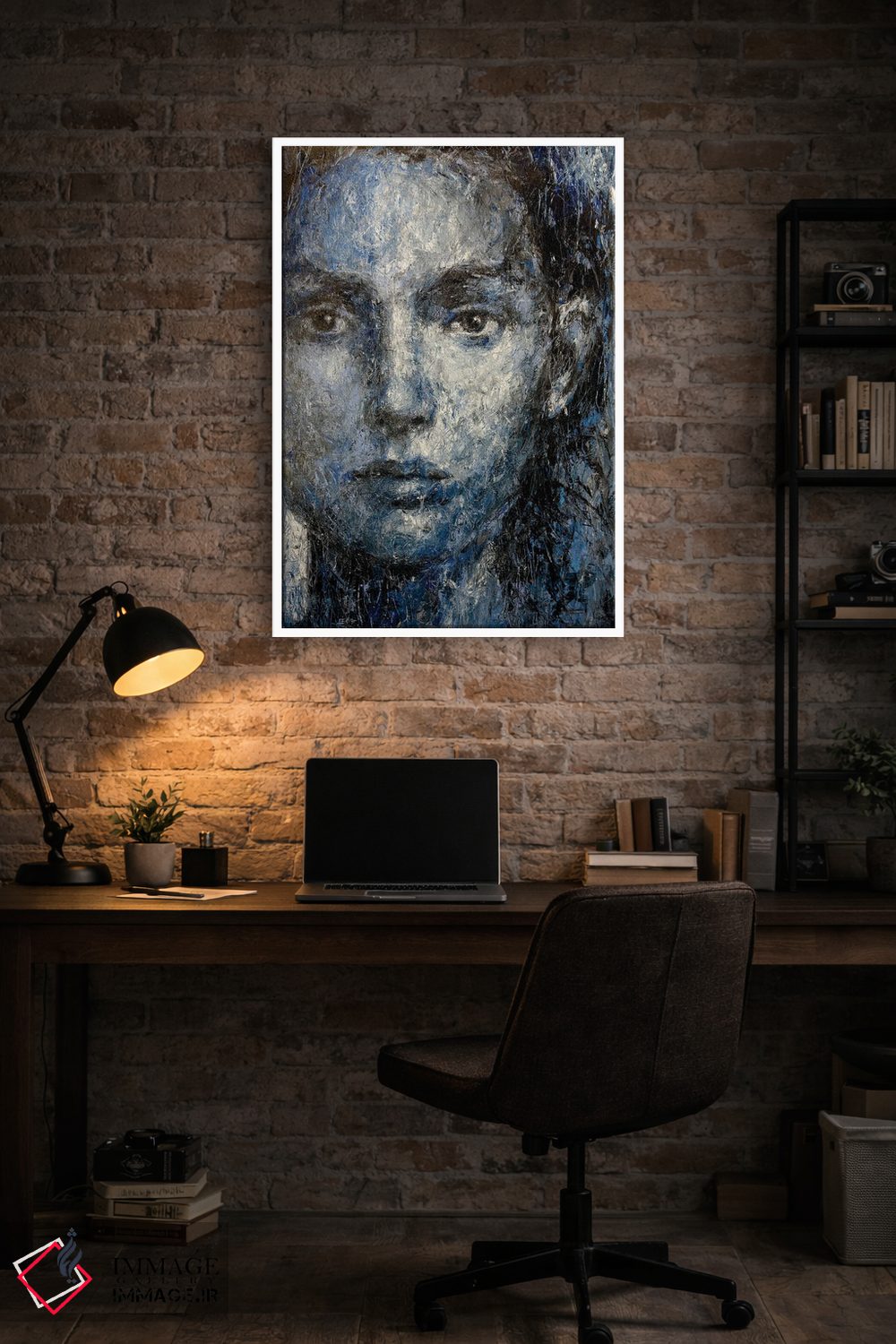 تابلو دکوراتیو توس ماه آبی اثر مارگاریتا ایوانوا - D3W