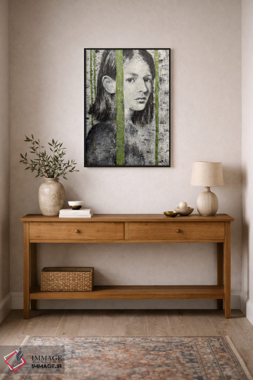 تابلو دکوراتیو جنگل توس اثر مارگاریتا ایوانوا - D1B