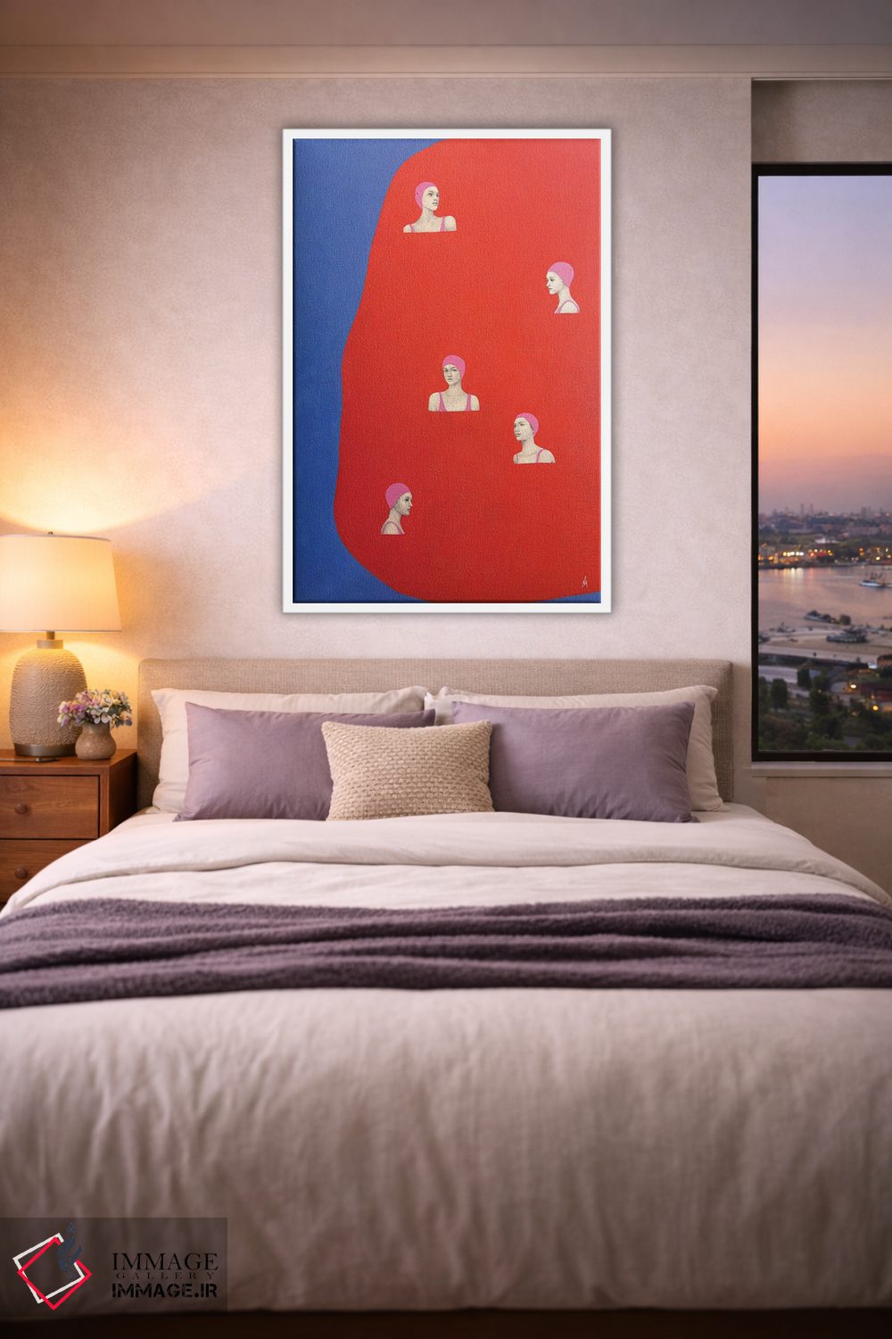 تابلو دکوراتیو دریای سرخ اثر مارگاریتا ایوانوا - D2W