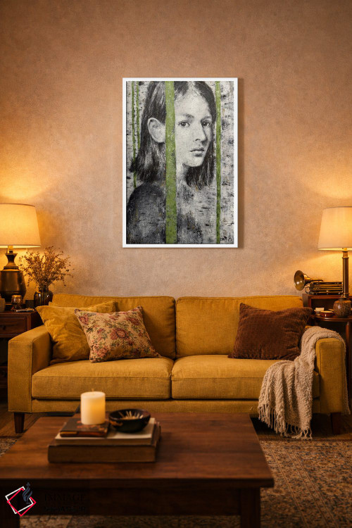 تابلو دکوراتیو جنگل توس اثر مارگاریتا ایوانوا - D2W