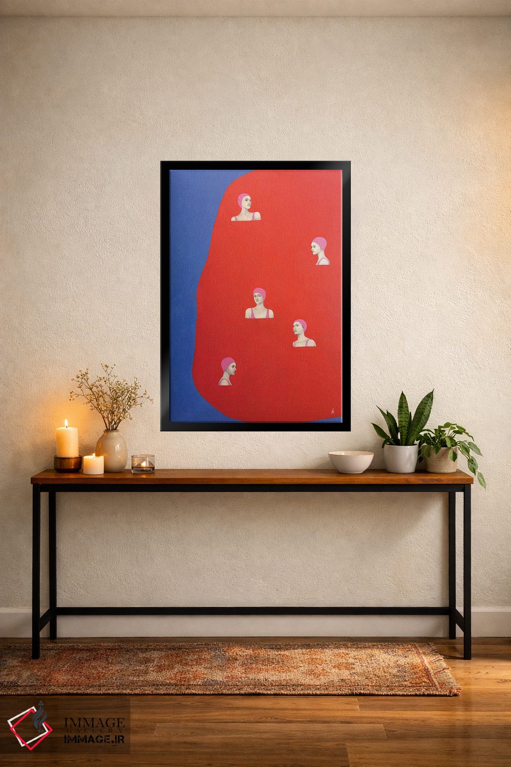 تابلو دکوراتیو دریای سرخ اثر مارگاریتا ایوانوا - D5B