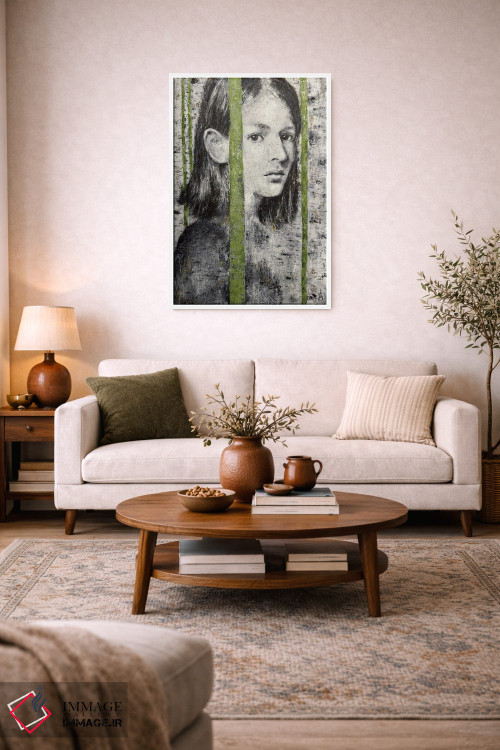 تابلو دکوراتیو جنگل توس اثر مارگاریتا ایوانوا - D3W