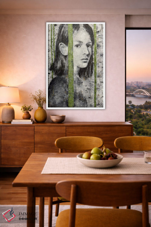 تابلو دکوراتیو جنگل توس اثر مارگاریتا ایوانوا - D5W