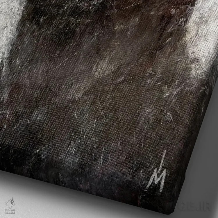 تابلو دکوراتیو توس ۱۴ اثر مارگاریتا ایوانوا - نمای نزدیک بافت بوم