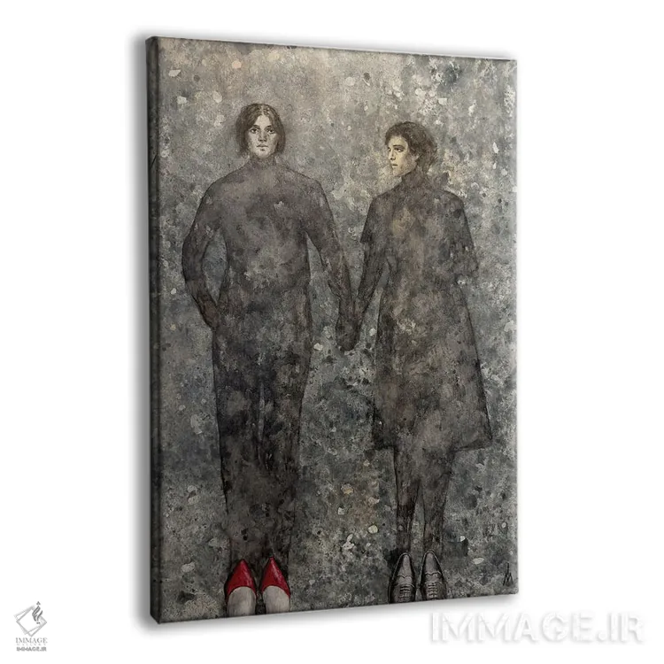 تابلو دکوراتیو سایه ها اثر مارگاریتا ایوانوا - نمای پرسپکتیو محصول