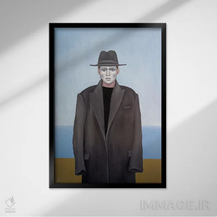 تابلو دکوراتیو سیب اثر مارگاریتا ایوانوا - نمای قابدار مشکی