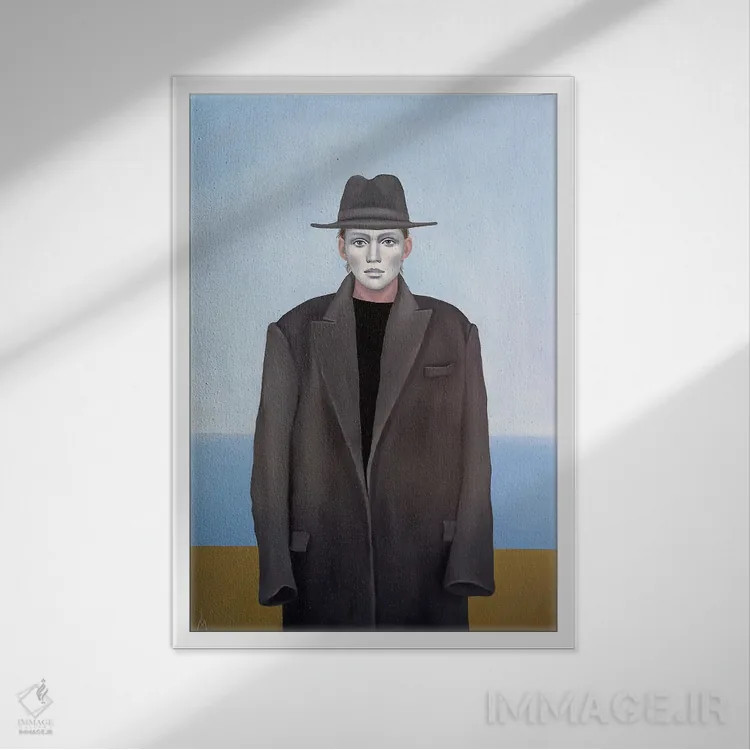 تابلو دکوراتیو سیب اثر مارگاریتا ایوانوا - نمای قابدار سفید