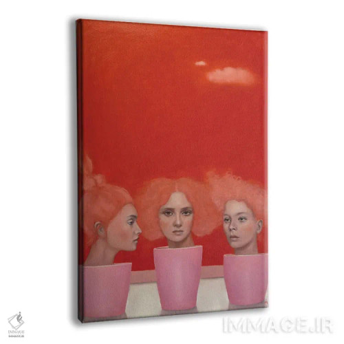 تابلو دکوراتیو گل های مریخ اثر مارگاریتا ایوانوا - نمای پرسپکتیو محصول