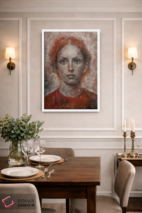 تابلو دکوراتیو توس سرخ ۲ اثر مارگاریتا ایوانوا - D1W