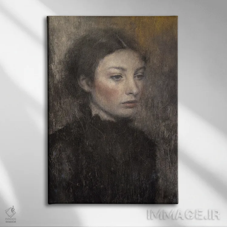 تابلو دکوراتیو گذشته بی پایان اثر مارگاریتا ایوانوا - نمای روبهرو روی دیوار