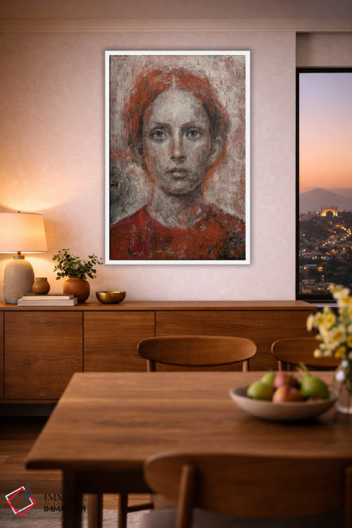 تابلو دکوراتیو توس سرخ ۲ اثر مارگاریتا ایوانوا - D2W