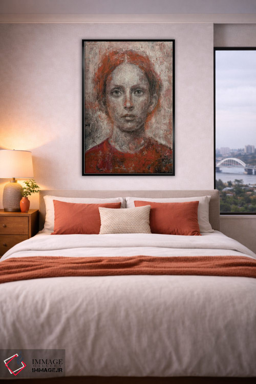 تابلو دکوراتیو توس سرخ ۲ اثر مارگاریتا ایوانوا - D5B