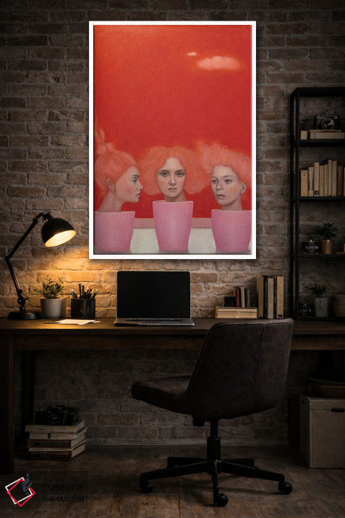 تابلو دکوراتیو گل های مریخ اثر مارگاریتا ایوانوا - D5W