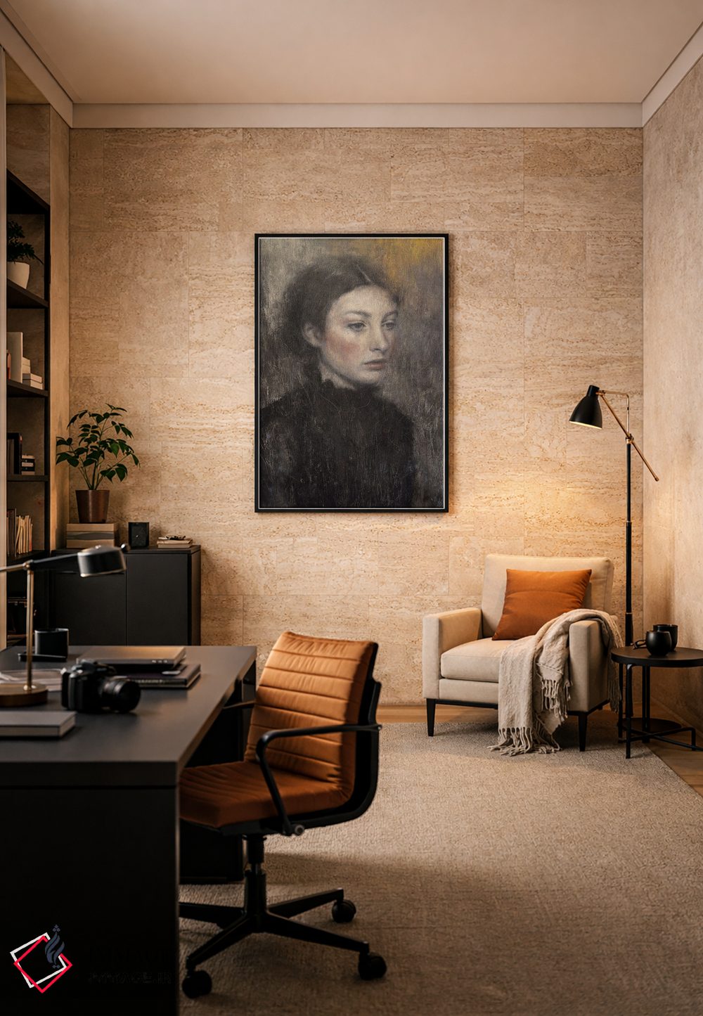 تابلو دکوراتیو گذشته بی پایان اثر مارگاریتا ایوانوا - D6B