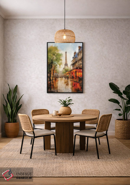 تابلو دکوراتیو خیابان های پاریس دوم اثر کانر مک گوایر - D5B