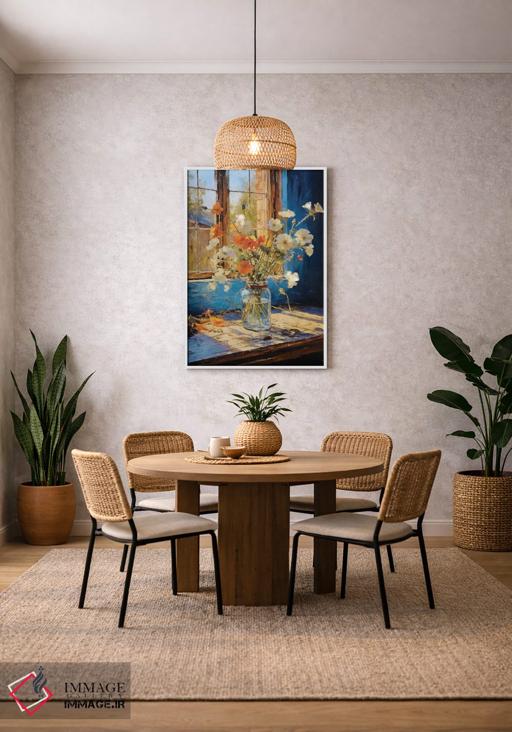 تابلو دکوراتیو پنجره تابستانی دوم اثر کانر مک گوایر - D1W