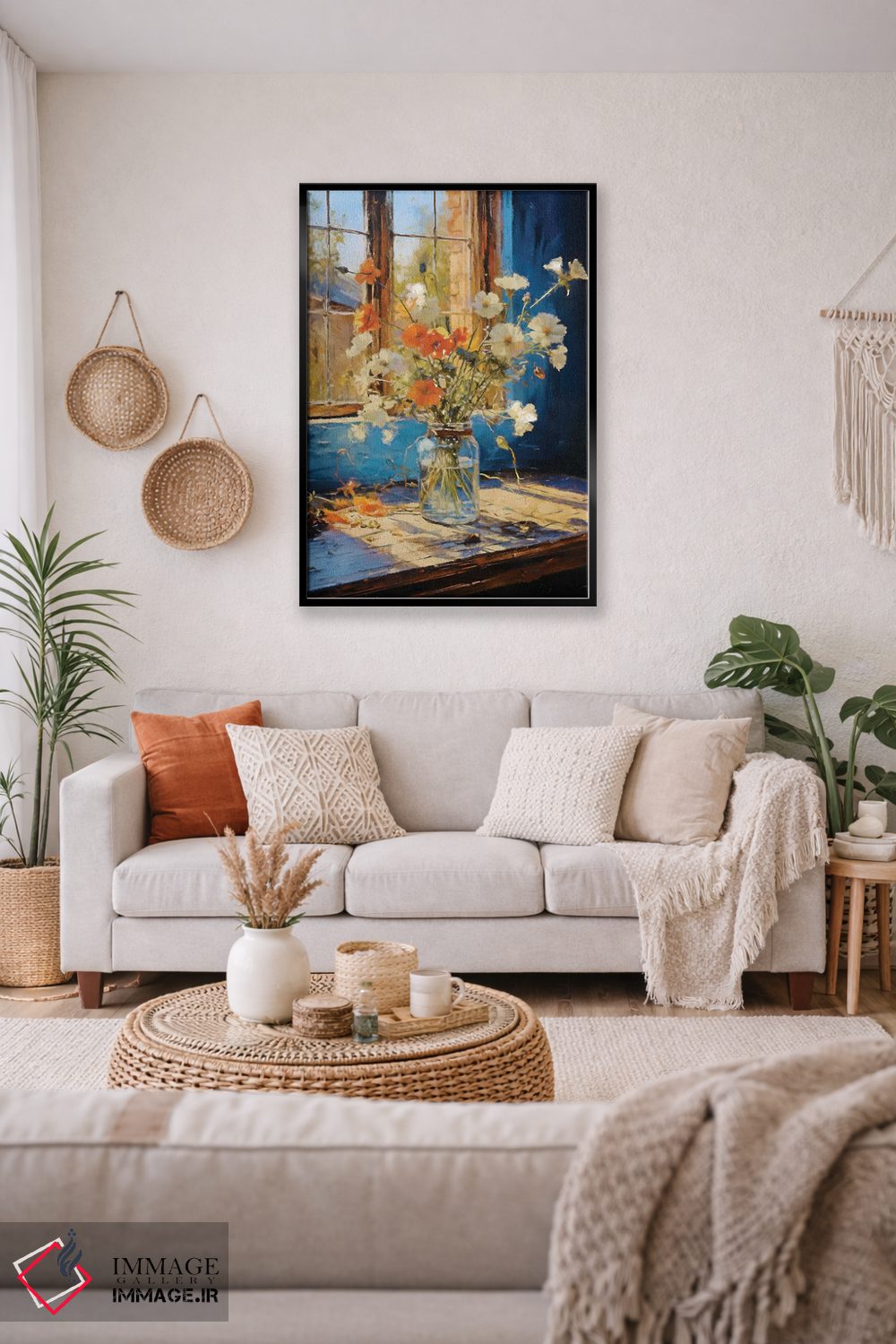 تابلو دکوراتیو پنجره تابستانی دوم اثر کانر مک گوایر - D2B