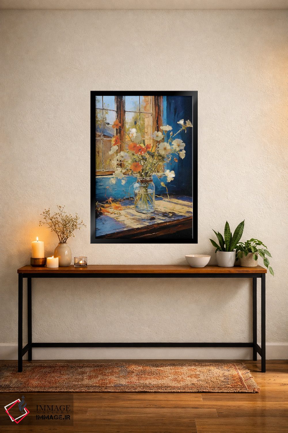 تابلو دکوراتیو پنجره تابستانی دوم اثر کانر مک گوایر - D4B