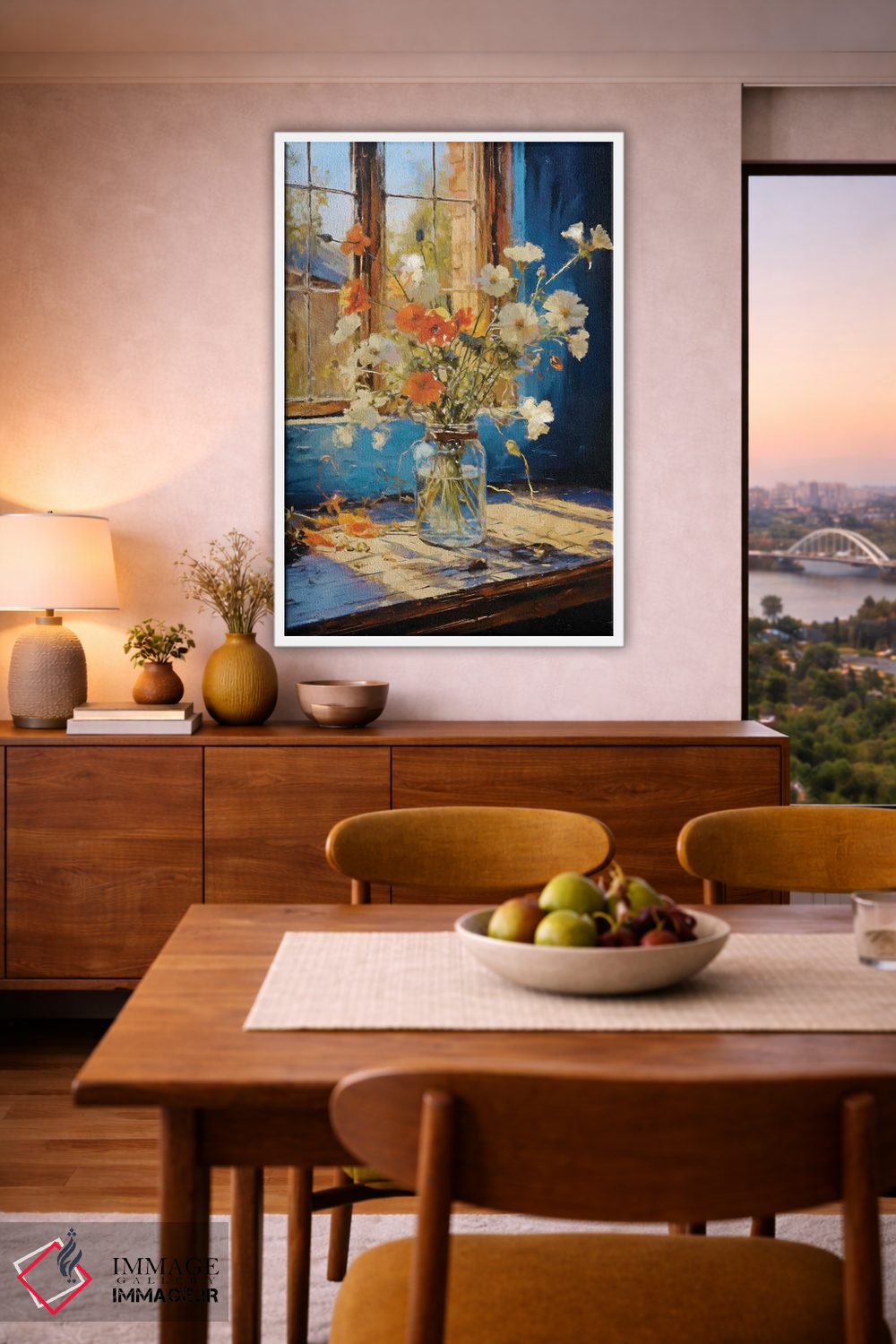 تابلو دکوراتیو پنجره تابستانی دوم اثر کانر مک گوایر - D5W