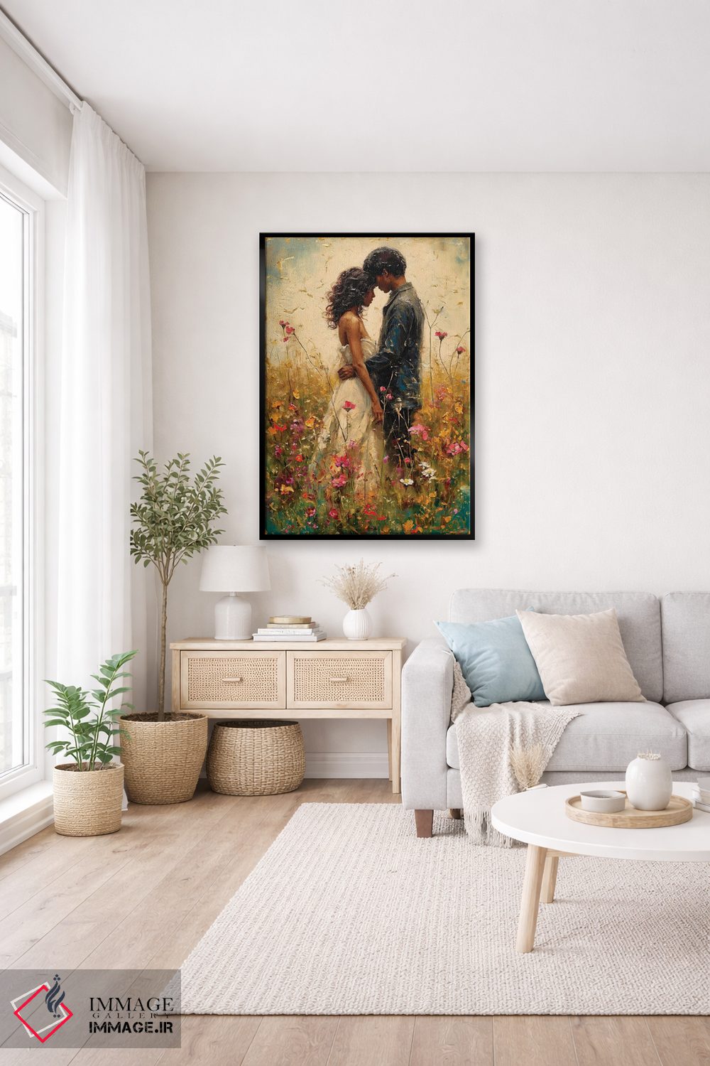 تابلو دکوراتیو تازه عروس و داماد چهارم اثر کانر مک گوایر - D5B