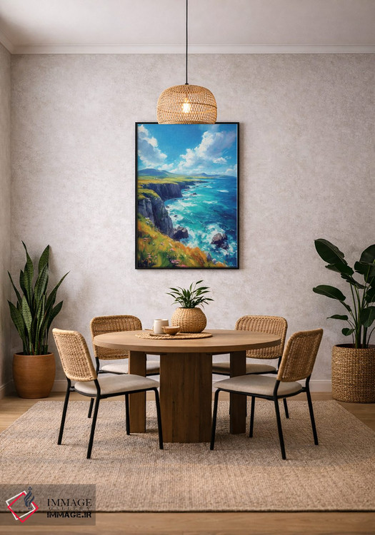 تابلو دکوراتیو موج سواری وحشی آتلانتیک اثر کانر مک گوایر - D4B