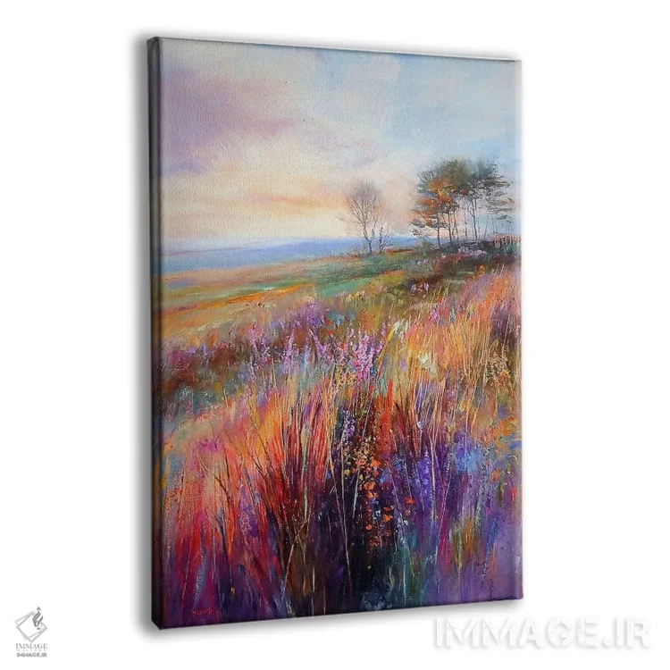 تابلو دکوراتیو علف های رو به زوال اثر کانر مک گوایر - نمای پرسپکتیو محصول
