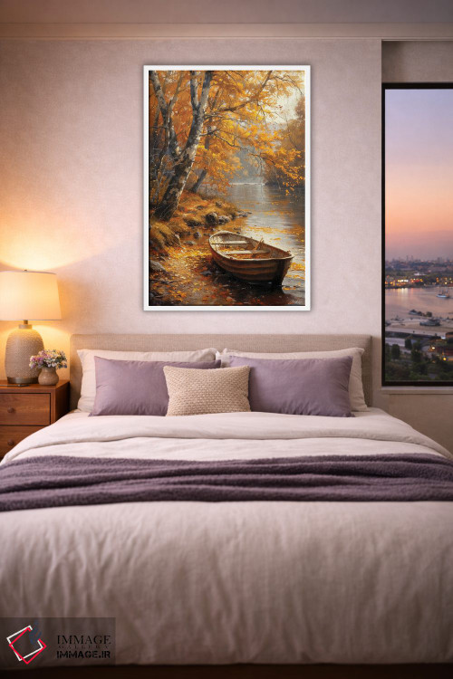 تابلو دکوراتیو رود پاییزی دوم اثر کانر مک گوایر - D4W