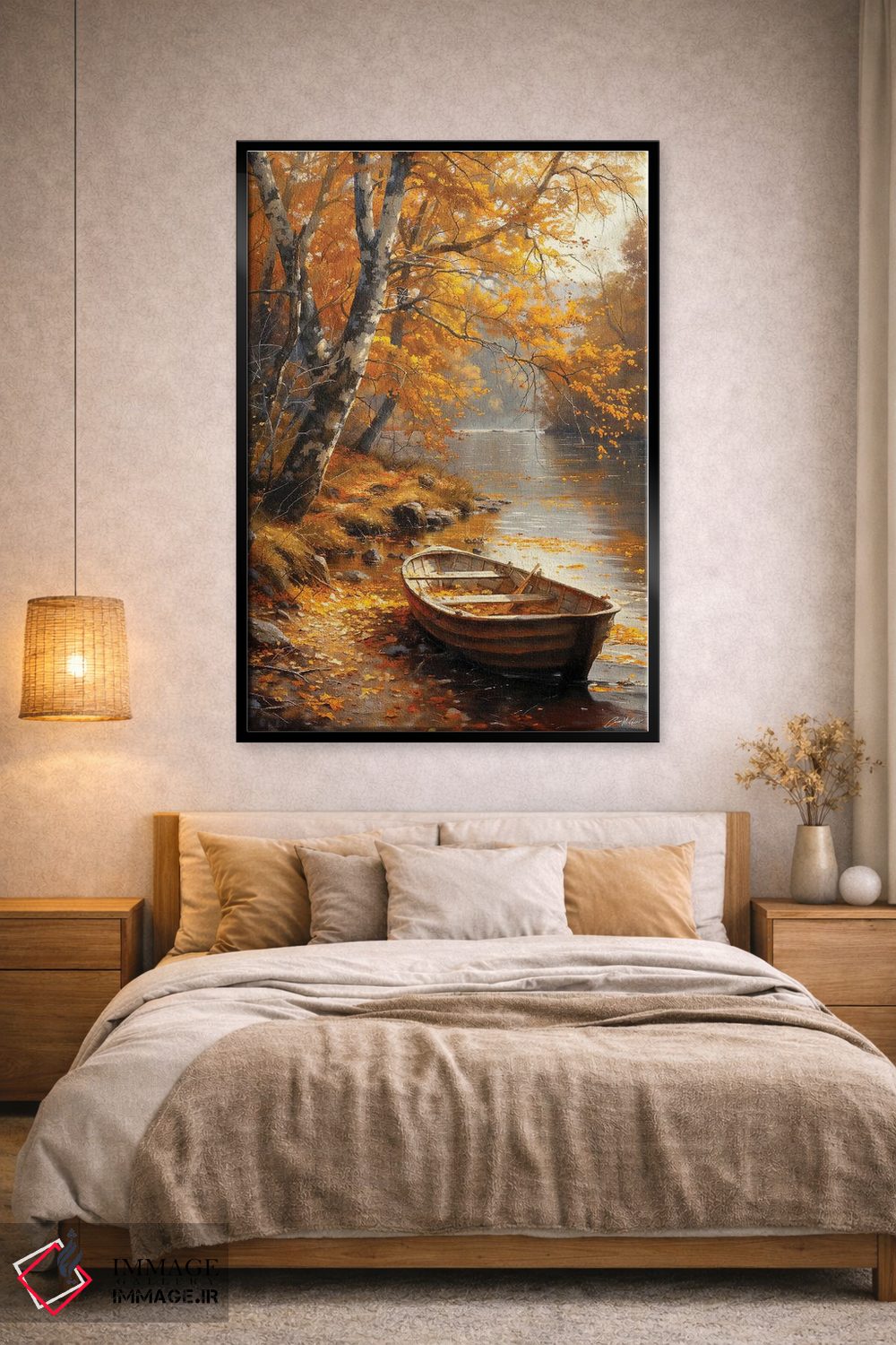 تابلو دکوراتیو رود پاییزی دوم اثر کانر مک گوایر - D2B