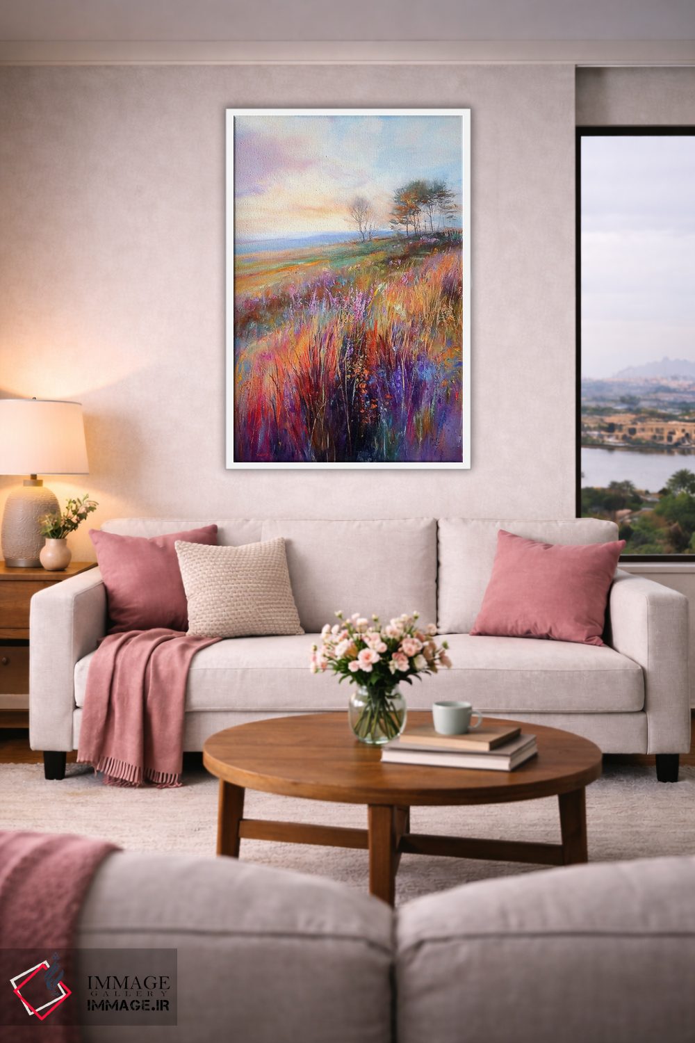 تابلو دکوراتیو علف های رو به زوال اثر کانر مک گوایر - D3W