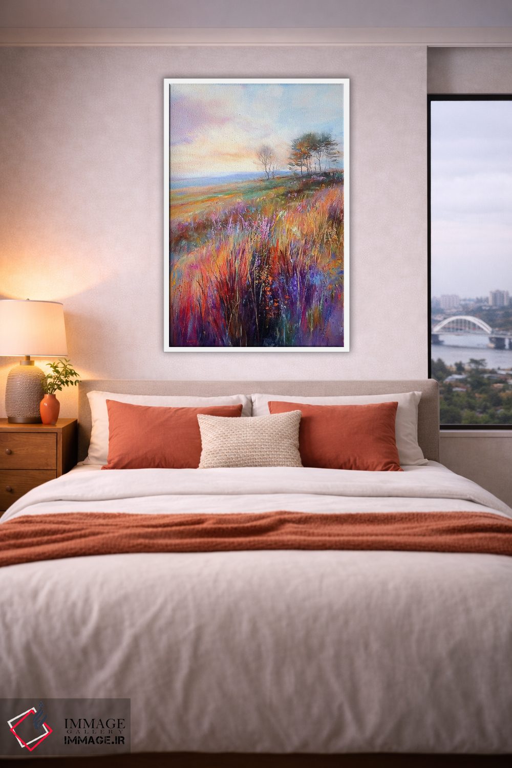 تابلو دکوراتیو علف های رو به زوال اثر کانر مک گوایر - D4W