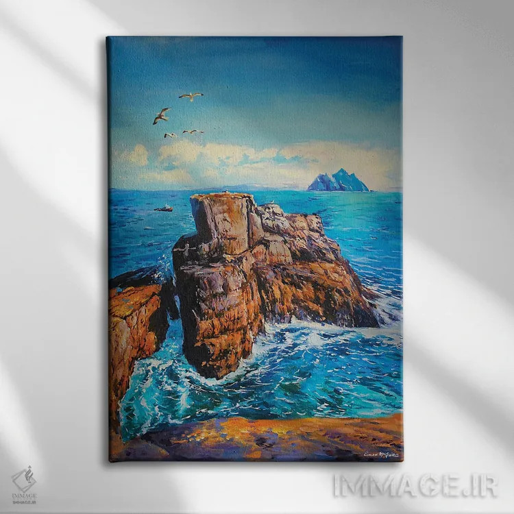 تابلو دکوراتیو اسکلایگز یازده اثر کانر مک گوایر - نمای روبهرو روی دیوار