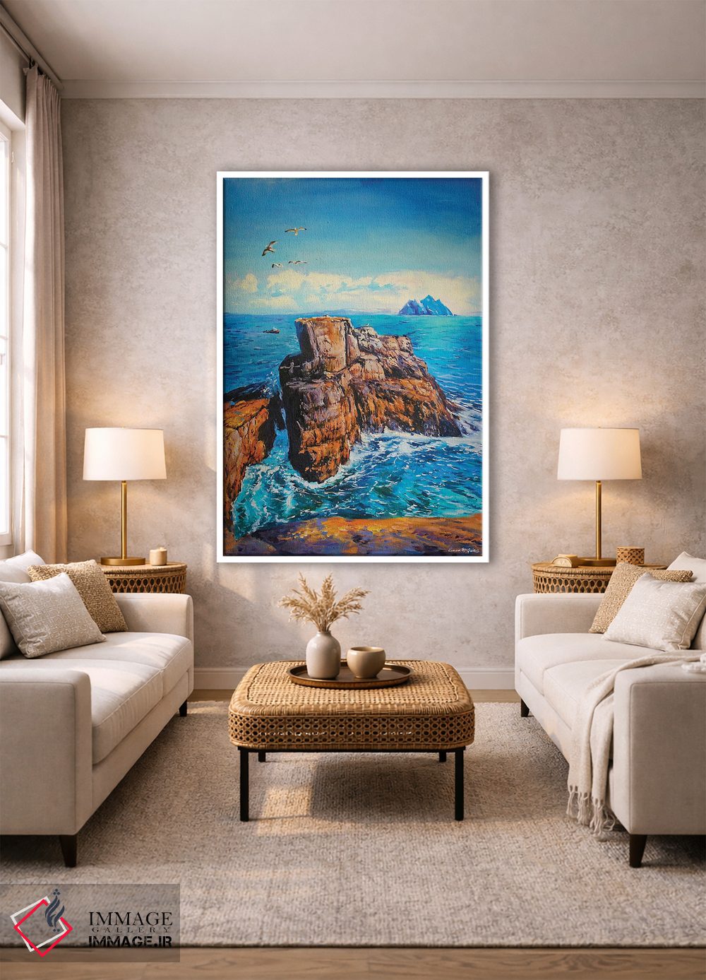 تابلو دکوراتیو اسکلایگز یازده اثر کانر مک گوایر - D1W