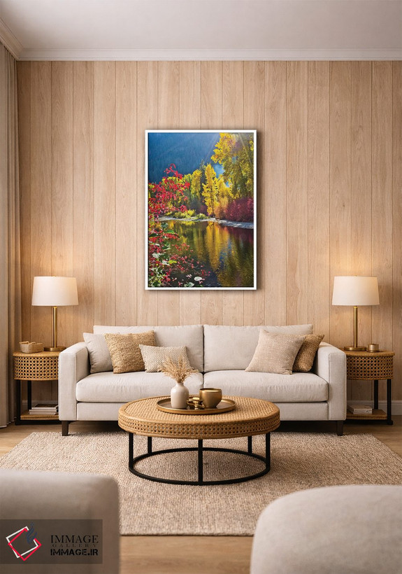 تابلو دکوراتیو Nason Creek Area, Wenatchee National Forest, Washington State… اثر میشل هرسن - D1W